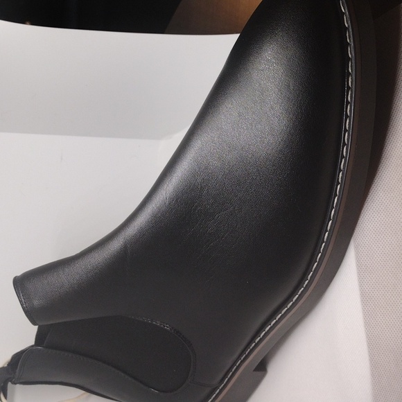 Men’s Black Leather Tanner Shoes – Size 46 EU / 12 US, New in Bag! Make Offer - Picture 2 of 8